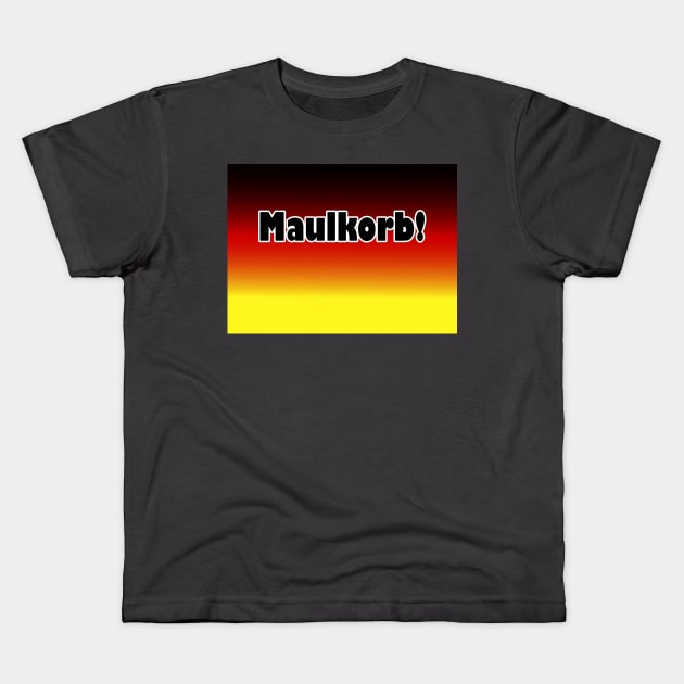 MAULKORB / ZENSUR / FREIHEIT Kids T-Shirt by GermaniCus